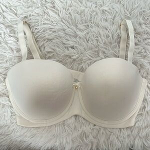 Soma Embraceable Multiway White Strapless Bra Size 34DDD NWOT